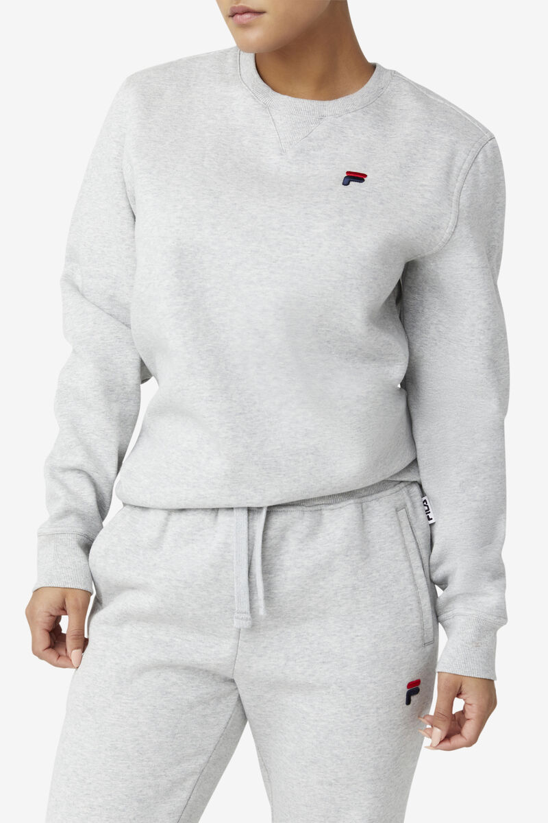 Fila Kieve Sweatshirt Tröjor Dam Ljusgrå | 2pRvQkjAnFU