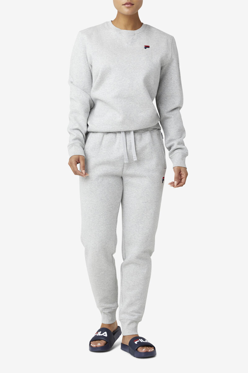 Fila Kieve Sweatshirt Tröjor Dam Ljusgrå | 2pRvQkjAnFU