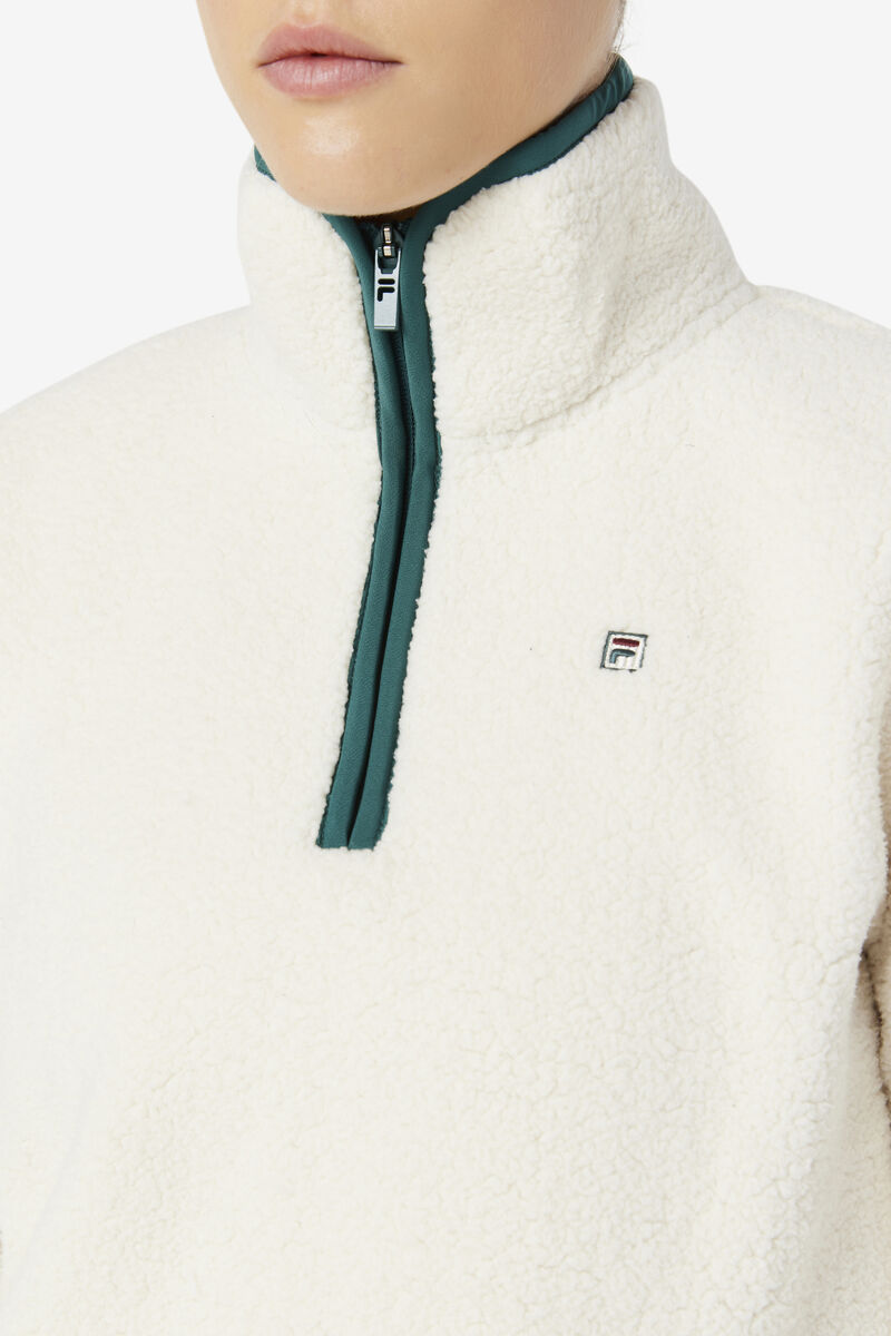 Fila Kyomi Quarter Zip Pullover Tröjor Dam Ljusgula | aHZbi36DIES