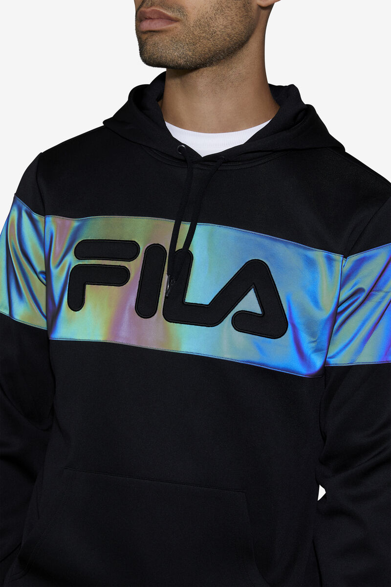 Fila Lando Hoodie Hoodie Herr Svarta | 3TiHm1LGSj5