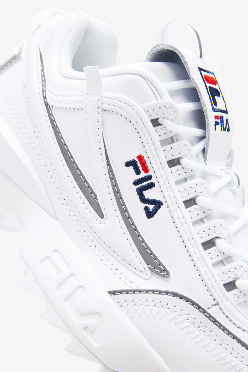 Fila Little Disruptor 2 Exp Platform Skor Barn Vita Marinblå Röda | SVoWeKBHRus