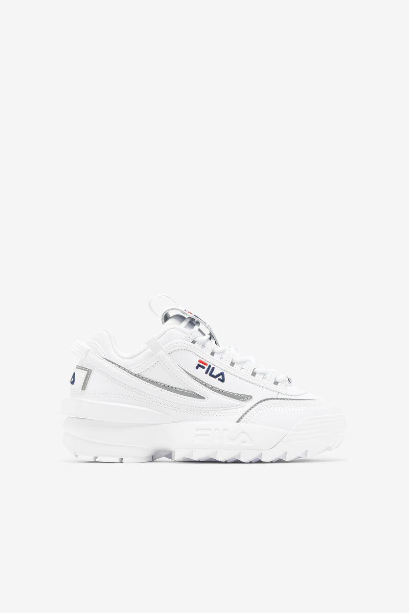 Fila Little Disruptor 2 Exp Platform Skor Barn Vita Marinblå Röda | SVoWeKBHRus
