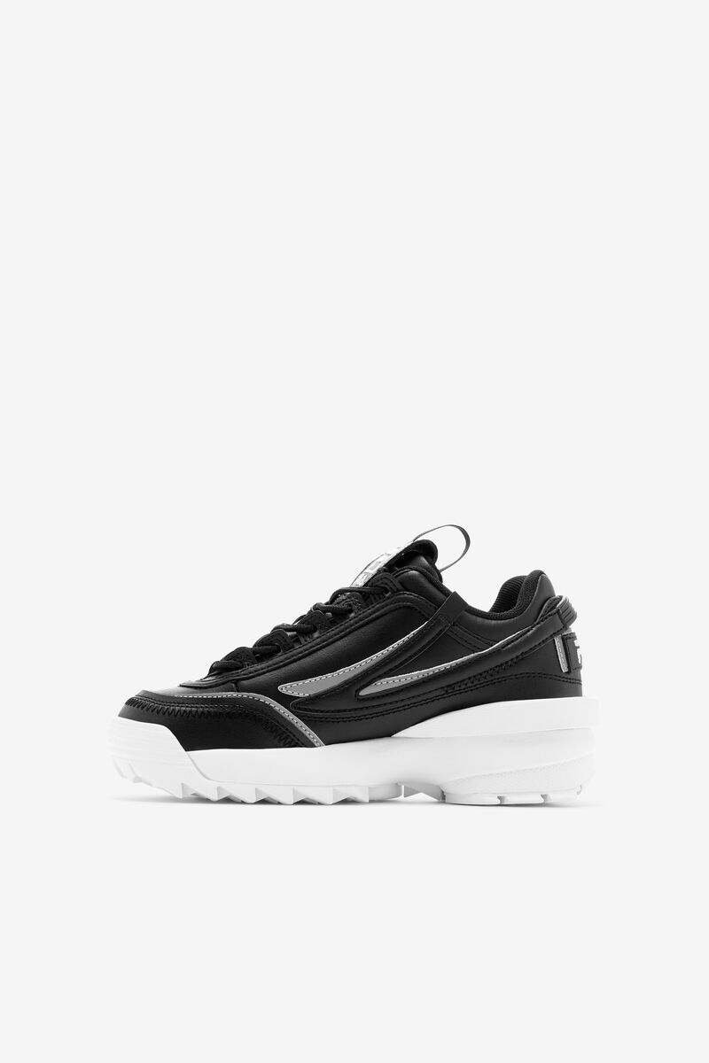 Fila Little Disruptor 2 Exp Platform Skor Barn Svarta Vita Svarta | VGRGP3z6ZOv