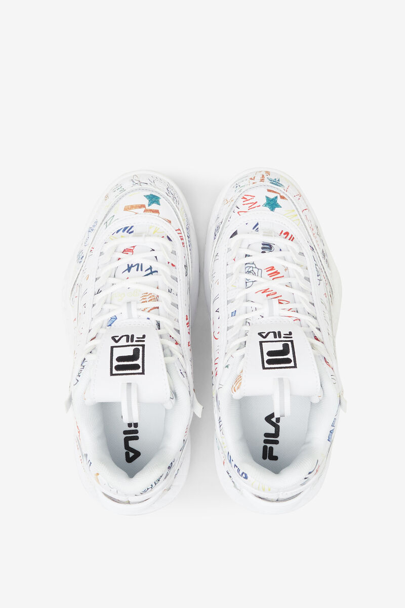 Fila Little Disruptor 2 Exp Platform Skor Barn Svarta Vita Olika Färger | cMlg84kY5iT