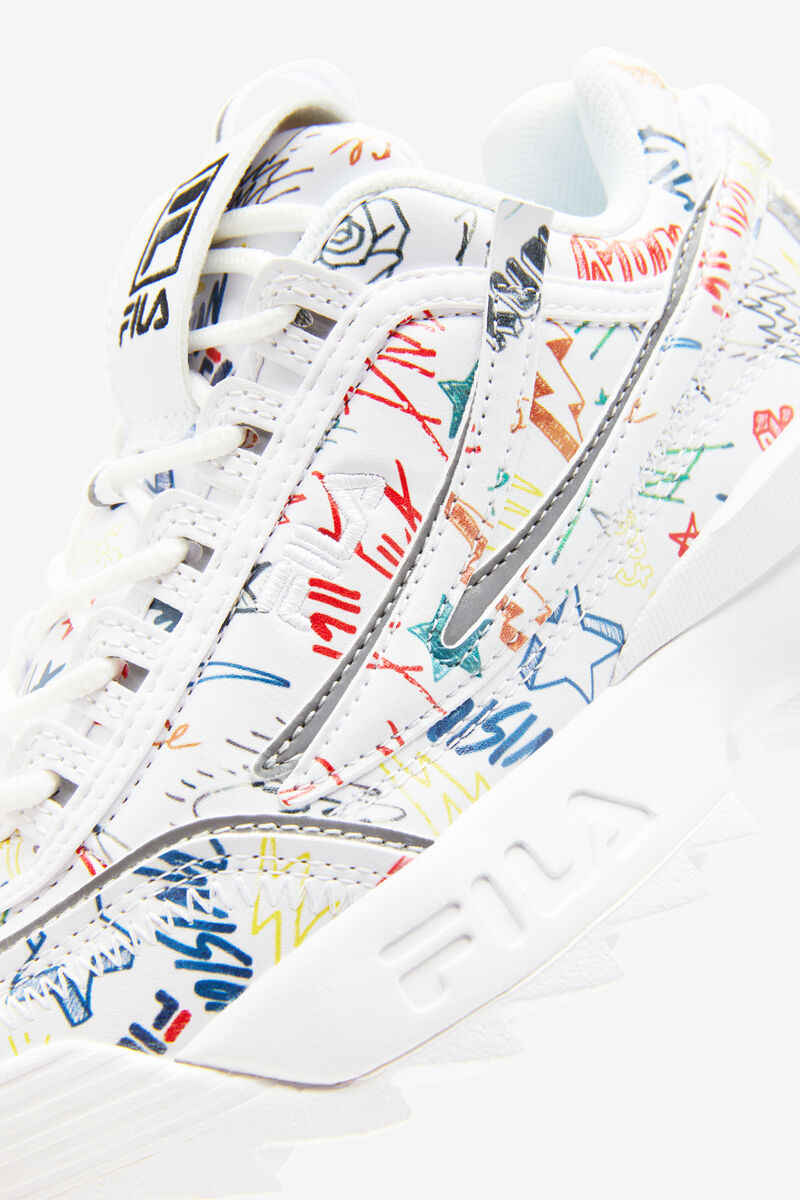 Fila Little Disruptor 2 Exp Platform Skor Barn Svarta Vita Olika Färger | cMlg84kY5iT