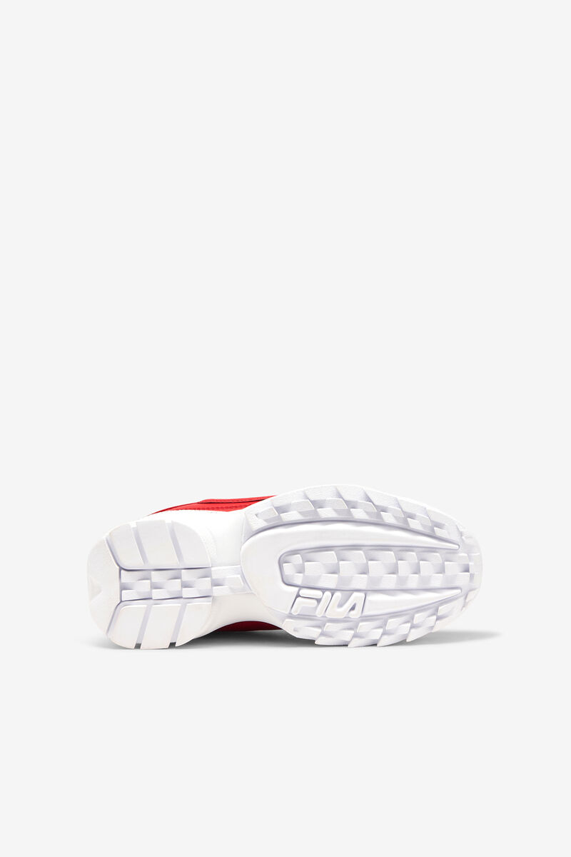 Fila Little Disruptor 2 Platform Skor Barn Röda Vita Svarta | bTxSkb1axFw