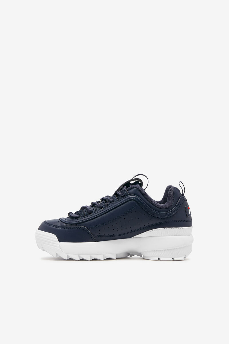 Fila Little Disruptor 2 Platform Skor Barn Marinblå Vita Röda | uyaqa2hh3wr