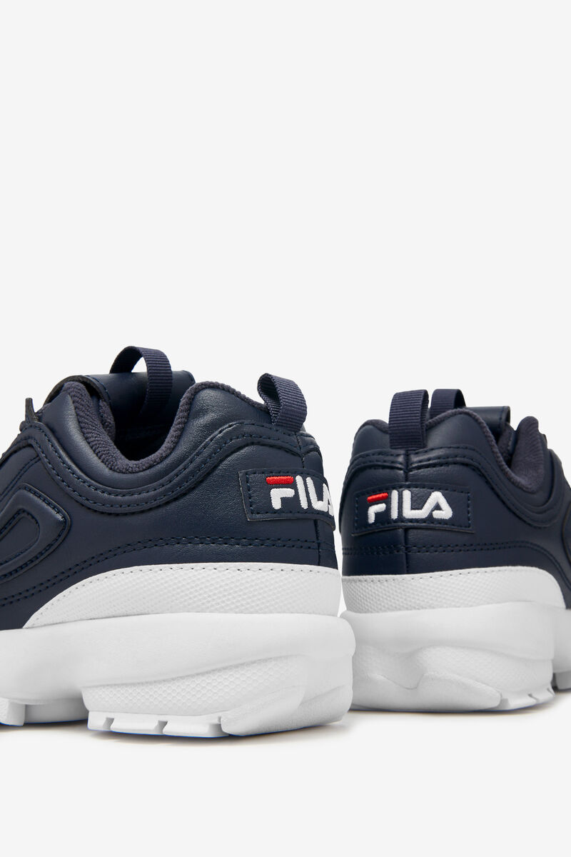 Fila Little Disruptor 2 Platform Skor Barn Marinblå Vita Röda | uyaqa2hh3wr