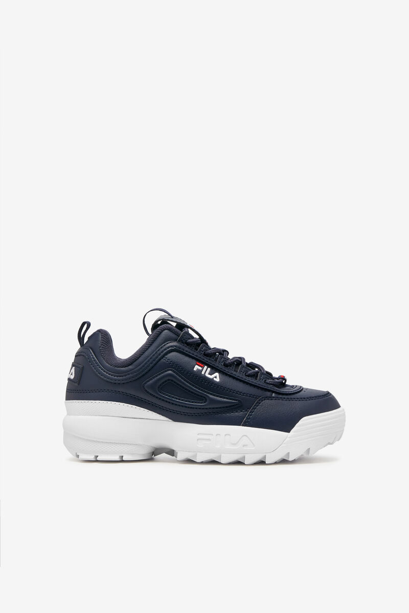Fila Little Disruptor 2 Platform Skor Barn Marinblå Vita Röda | uyaqa2hh3wr