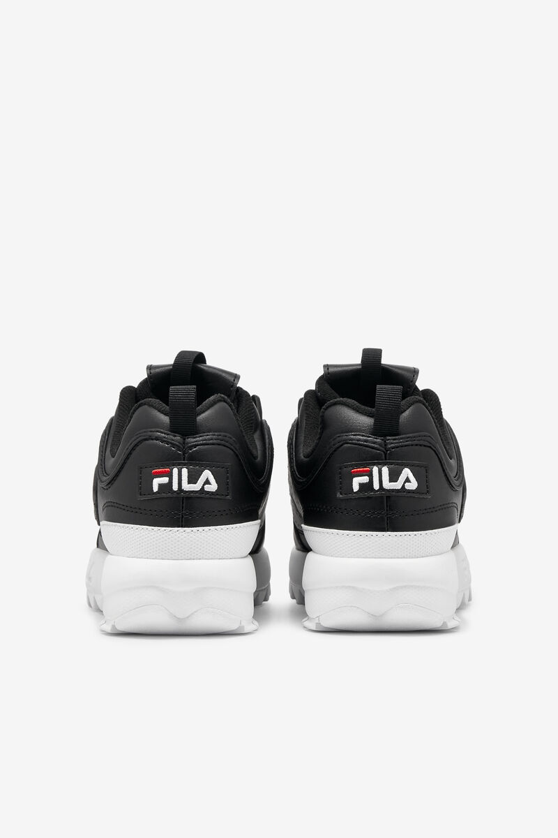 Fila Little Disruptor 2 Platform Skor Barn Svarta Vita Röda | wG9AFrtMsf3