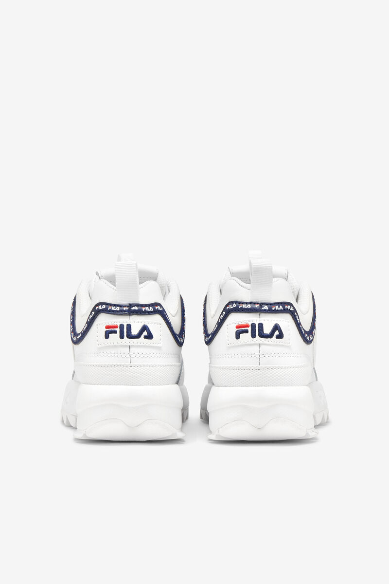 Fila Little Disruptor 2 Repeat Platform Skor Barn Vita Marinblå Röda | eusBJAVai5N