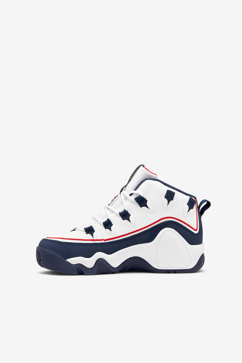 Fila Little Grant Hill 1 Offset Basketskor Barn Vita Marinblå Röda | zSxHb1NK3Fh