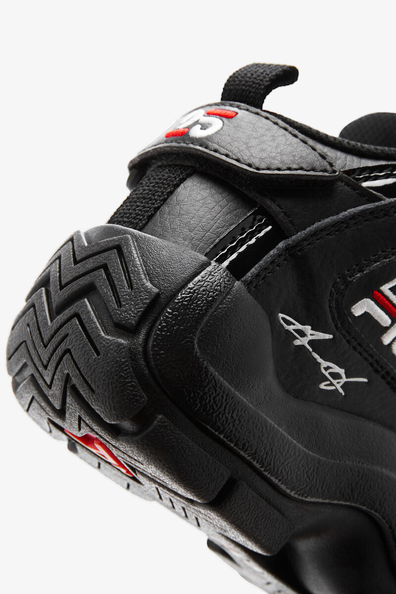 Fila Little Grant Hill 2 25th Anniversary Edition Basketskor Barn Svarta Vita Röda | B9DNzF35Vdc