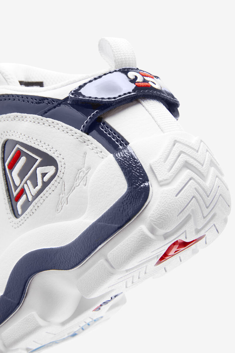 Fila Little Grant Hill 2 25th Anniversary Edition Basketskor Barn Vita Marinblå Röda | WHEdb4TZrqt