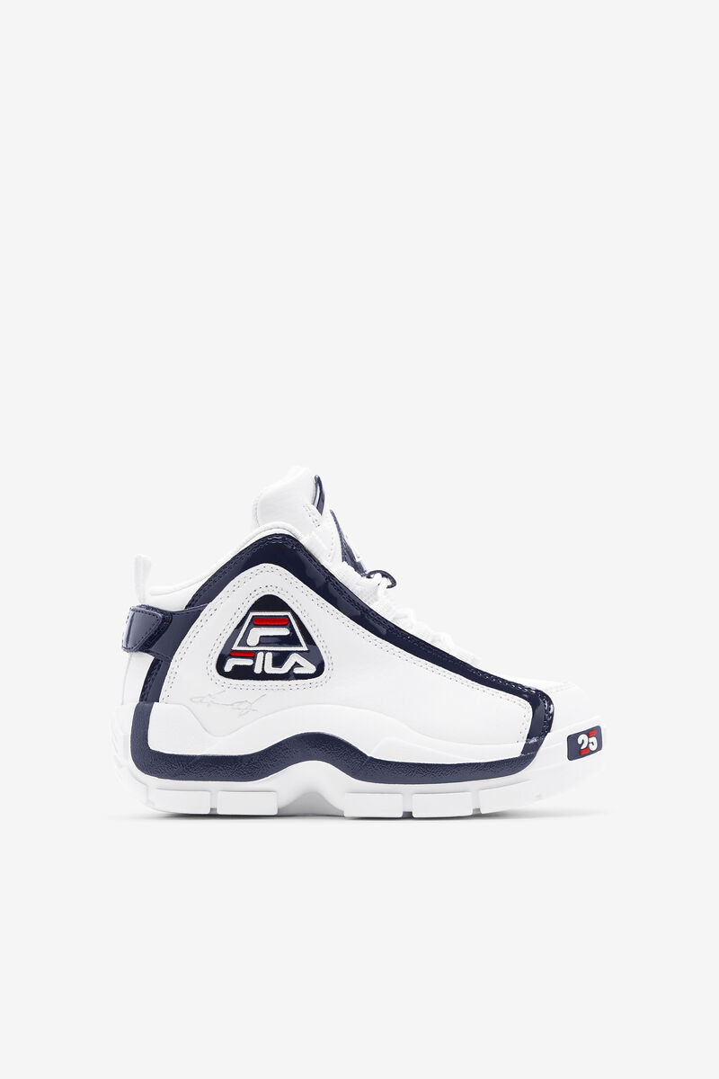 Fila Little Grant Hill 2 25th Anniversary Edition Basketskor Barn Vita Marinblå Röda | WHEdb4TZrqt