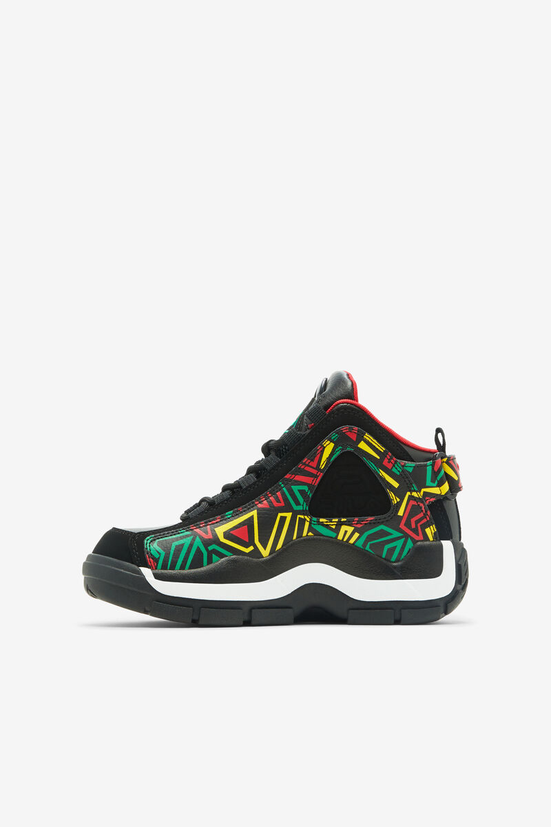 Fila Little Grant Hill 2 Basketskor Barn Svarta Citron | Hk3UEUklXkm