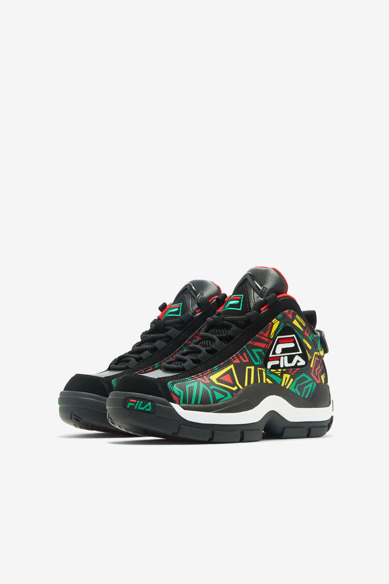 Fila Little Grant Hill 2 Basketskor Barn Svarta Citron | Hk3UEUklXkm