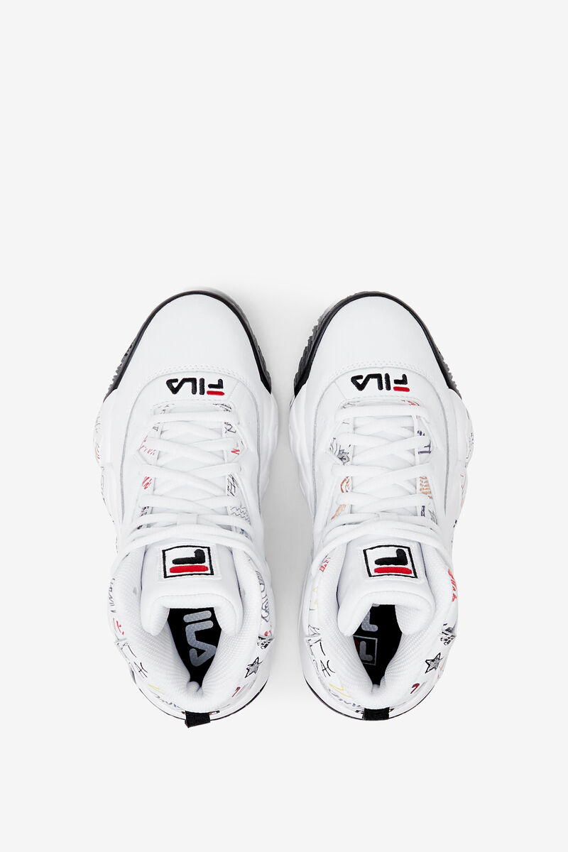 Fila Little Mb Scribbles Basketskor Barn Vita Svarta Olika Färger | O7tdochhDVz