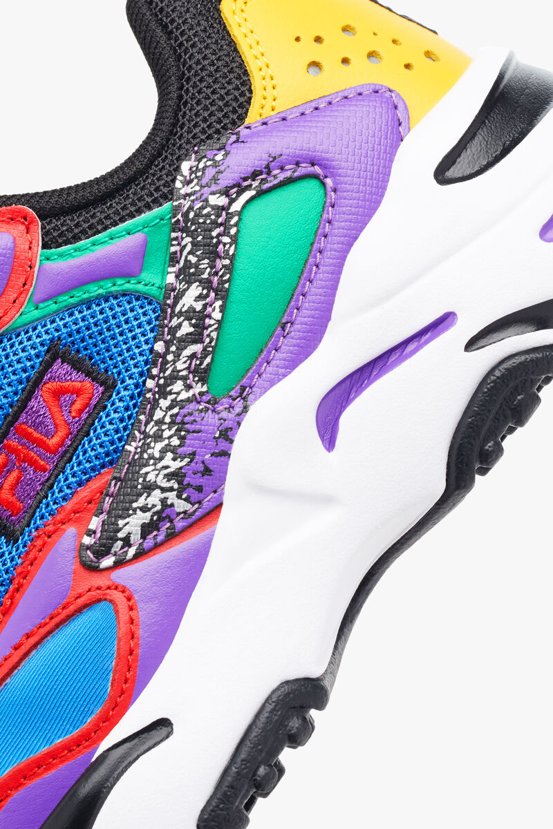 Fila Little Ray Tracer 2 Nxt Promenadskor Barn Blå Röda Svarta | 9E72rcD2JR4