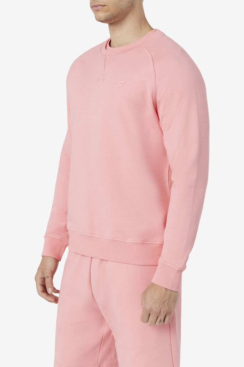 Fila Logan Crewneck Tröjor Dam Rosa | t9aXQxZ2zWD