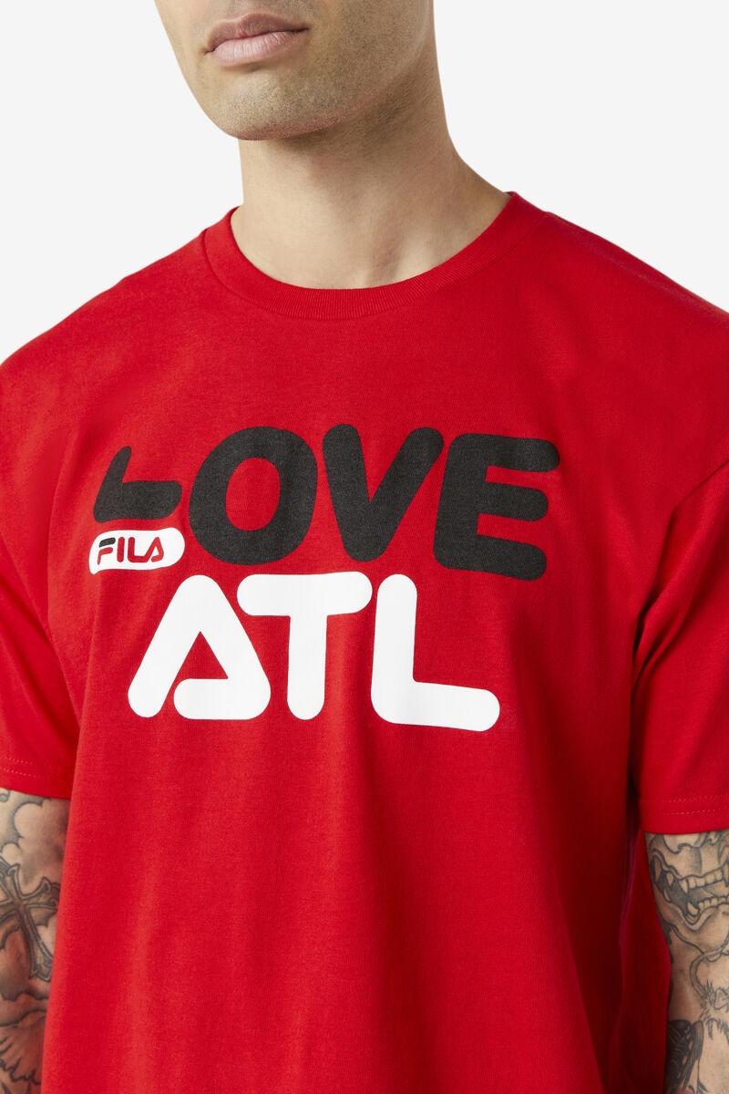 Fila Love Atl T-shirt Herr Röda | Vd7exPnONha