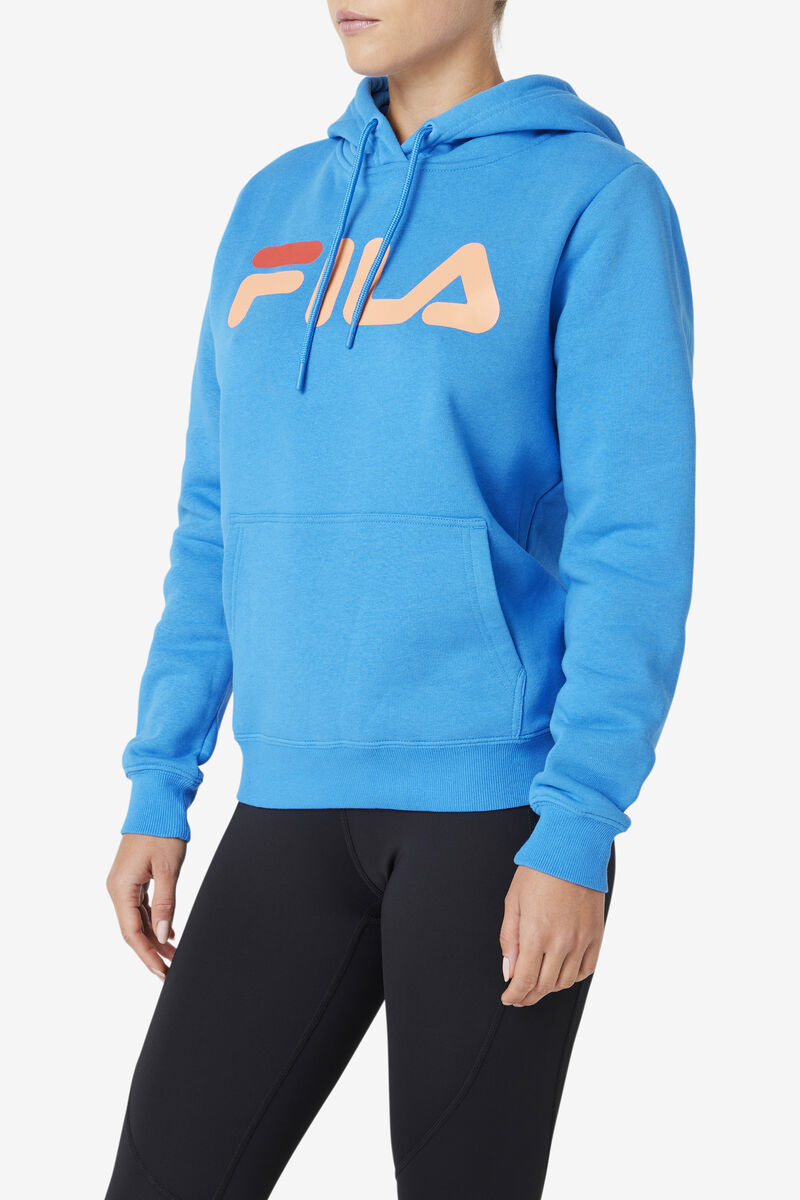 Fila Lucy Hoodie Hoodie Dam Blå Orange | x3WBNr3foNx