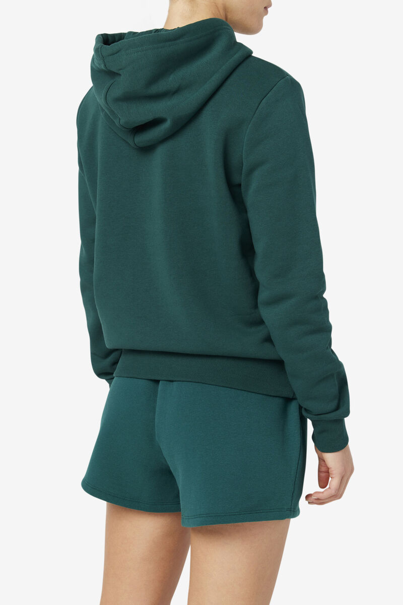Fila Lucy Hoodie Hoodie Dam Gröna | wqogbkQH4NV