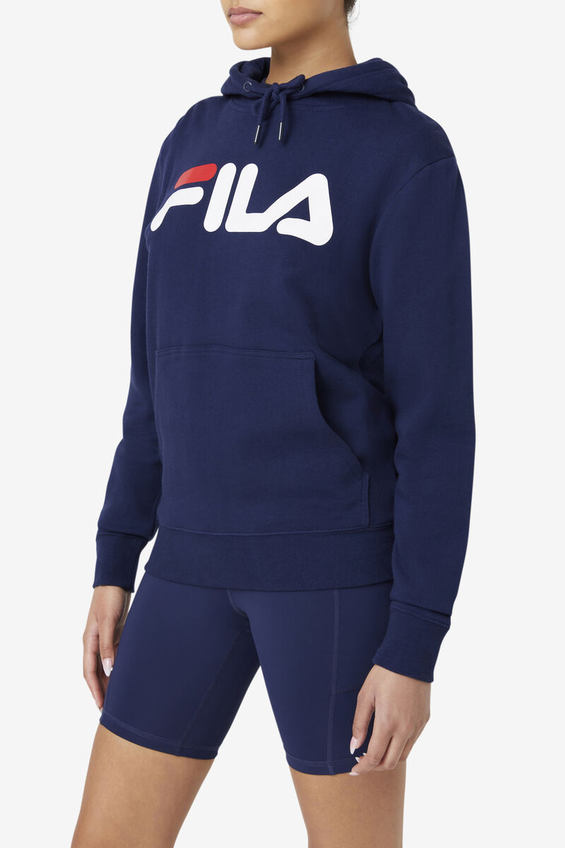 Fila Lucy Hoodie Hoodie Dam Marinblå Vita | yDYMBQskZZg