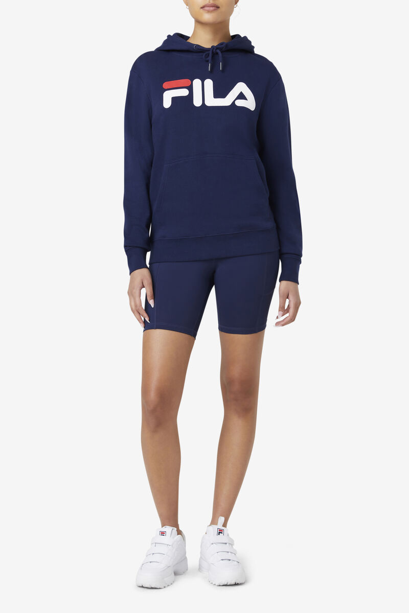 Fila Lucy Hoodie Hoodie Dam Marinblå Vita | yDYMBQskZZg