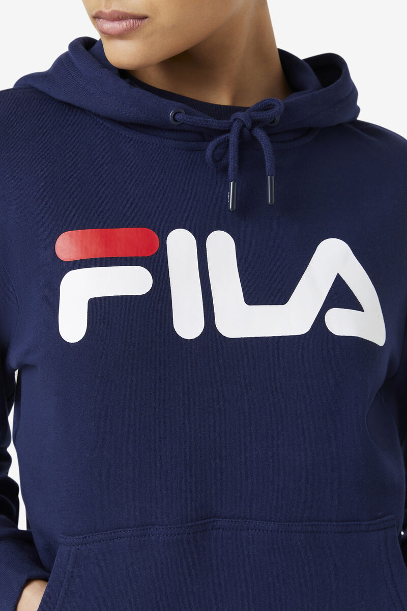 Fila Lucy Hoodie Hoodie Dam Marinblå Vita | yDYMBQskZZg