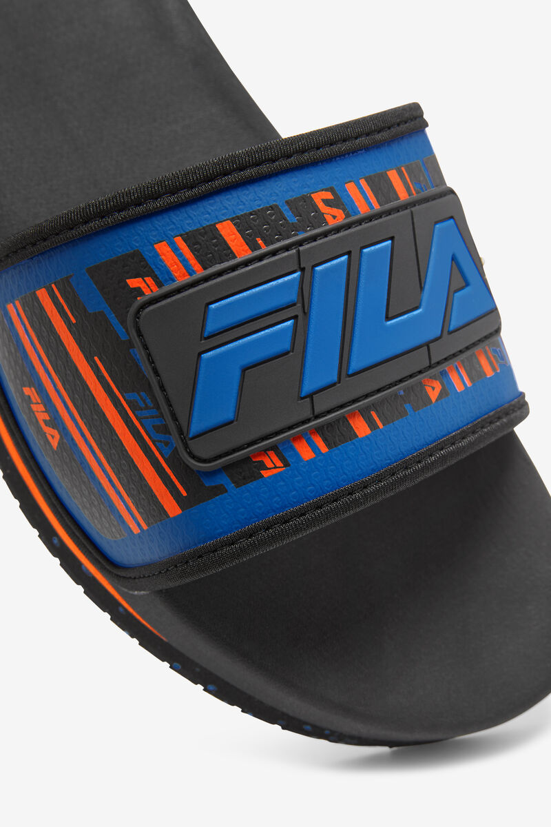 Fila Lunar Badtofflor Badtofflor Herr Svarta Blå Röda Orange | YysuCeDAQaQ