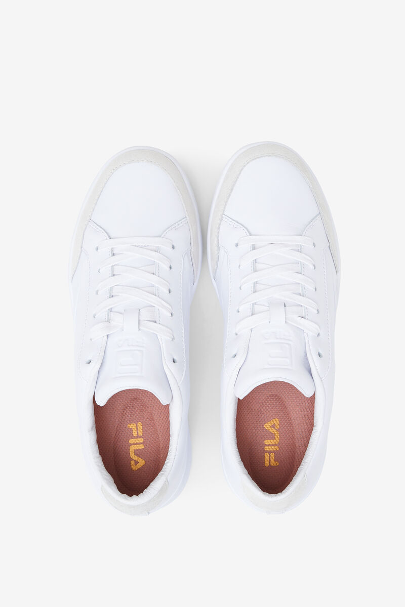 Fila Lx-5 Sneakers Dam Vita Vita Rosa Guld | ZqSBoAbHcvJ