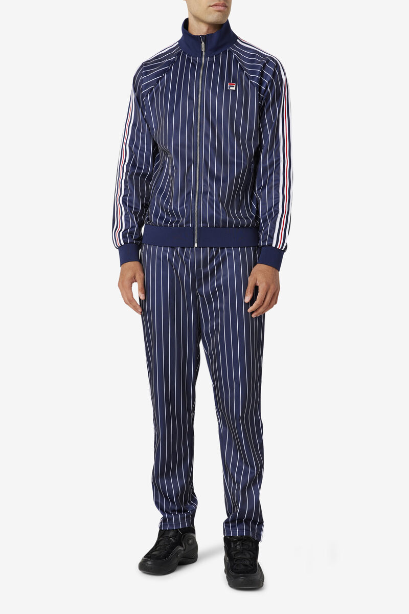 Fila Lyons Track Pant Byxor Herr Marinblå Vita | 4R1QbQXMtQg