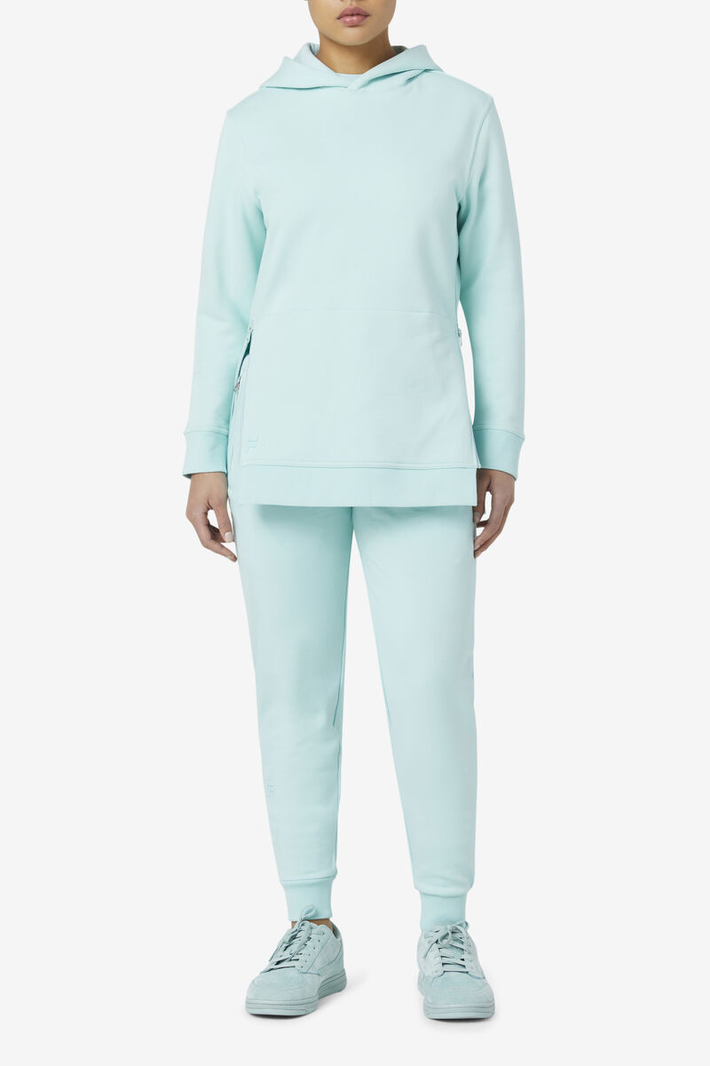 Fila Maddox Pullover Hoodie Hoodie Dam Blå | ZqQh814YHl2