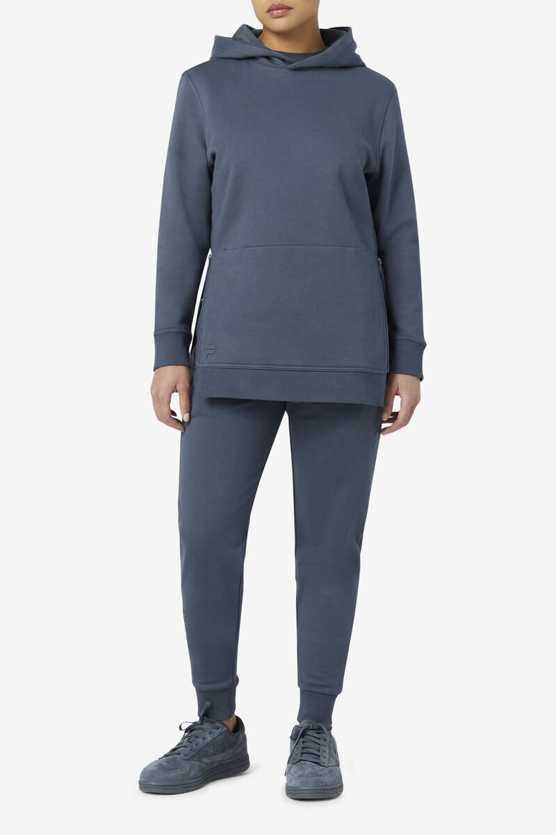 Fila Maddox Pullover Hoodie Hoodie Dam Mörkgrå | 3KKqeyqP5Tx