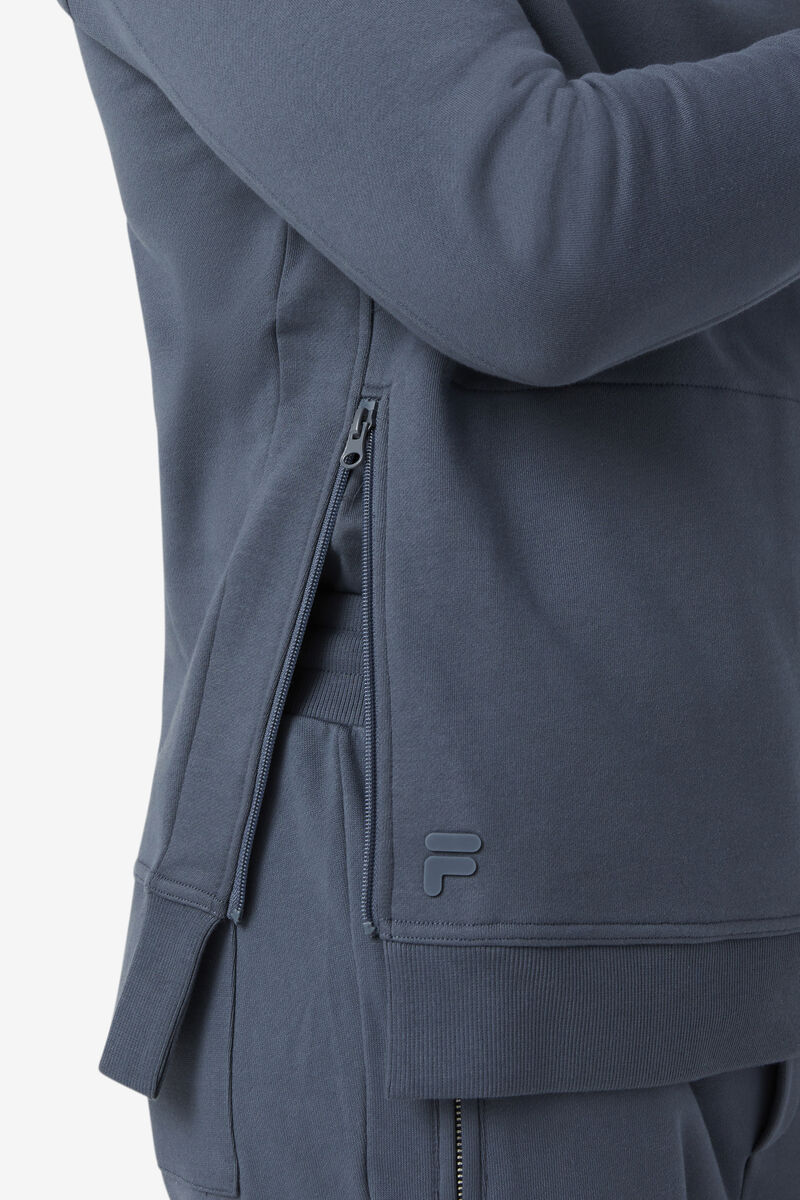 Fila Maddox Pullover Hoodie Hoodie Herr Mörkgrå | Ie8lknw99HR