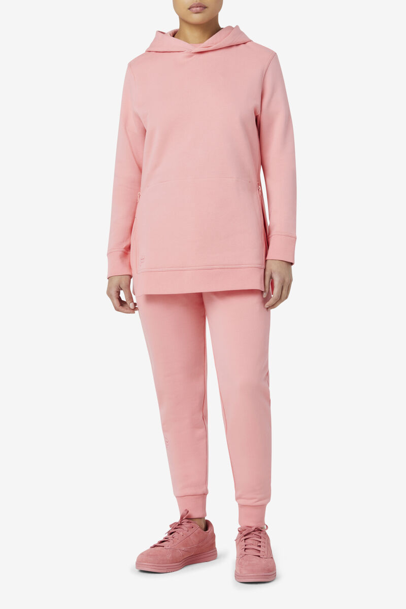 Fila Maddox Pullover Hoodie Hoodie Herr Rosa | QS7jbPCzEkH