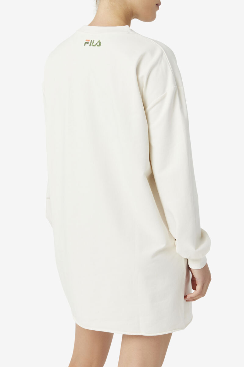 Fila Madelyn Klänning Klänning Dam Vita | fEAZlJ8yLv9