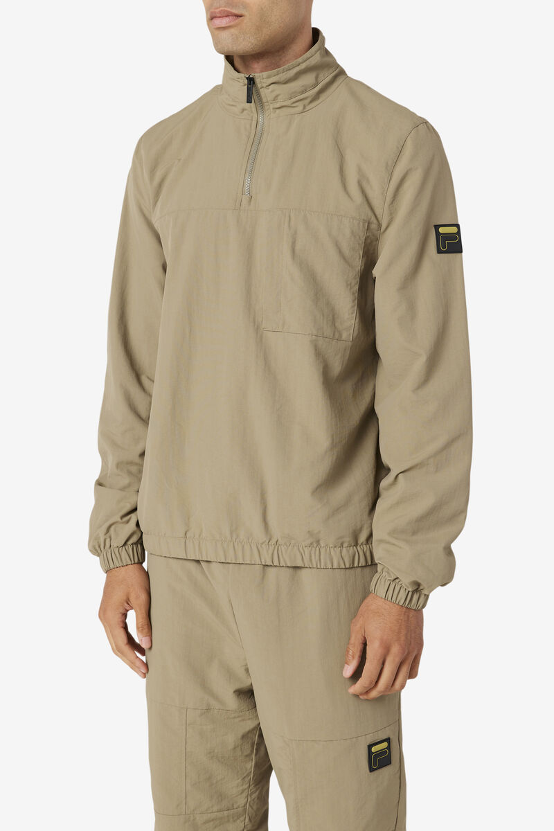 Fila Magnus 1/4 Zip Track Jacket Jacka Herr Gröna | yyP3vPshBt9