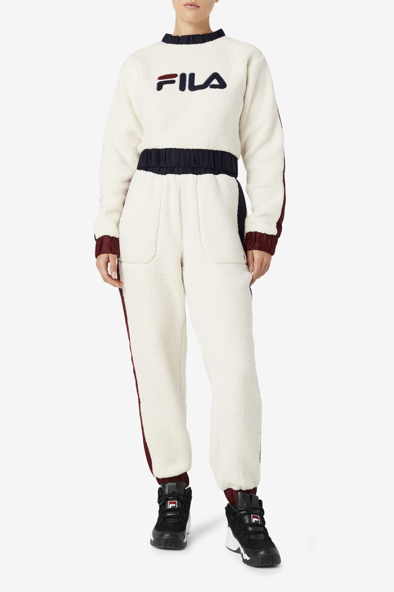 Fila Malia Jogger Byxor Dam Marinblå Bruna | sLzu4nfPSbP