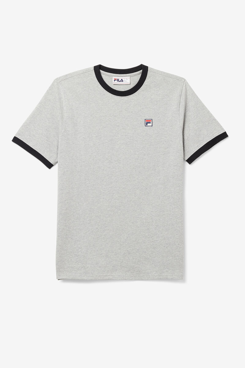 Fila Marconi Ringer T-shirt Herr Grå | rDtajH8TPiv