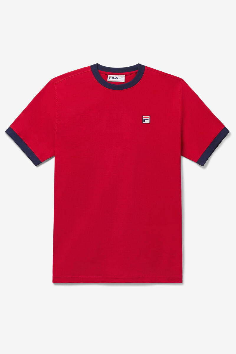 Fila Marconi Ringer T-shirt Herr Röda | Zcyn5PS2vLx