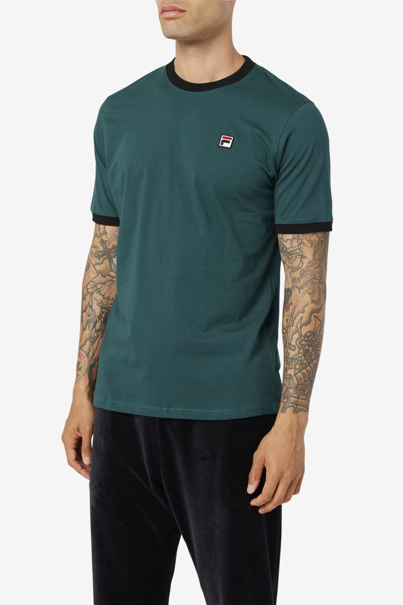 Fila Marconi Ringer T-shirt Herr Svarta | g7wnKpcxNpK