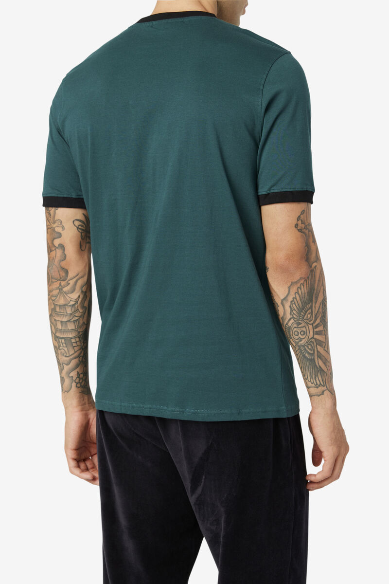 Fila Marconi Ringer T-shirt Herr Svarta | g7wnKpcxNpK