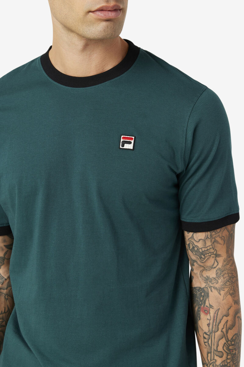 Fila Marconi Ringer T-shirt Herr Svarta | g7wnKpcxNpK