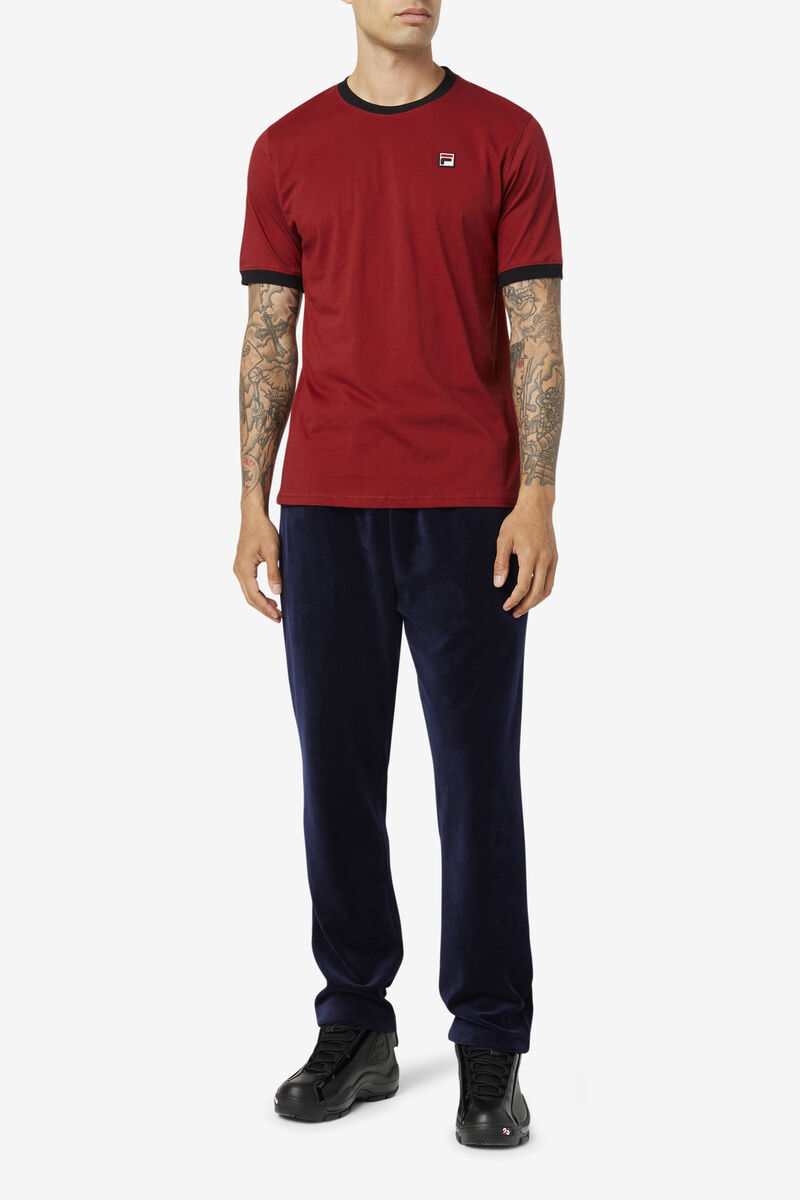 Fila Marconi Ringer T-shirt Herr Svarta | pPvOQtEZuOh