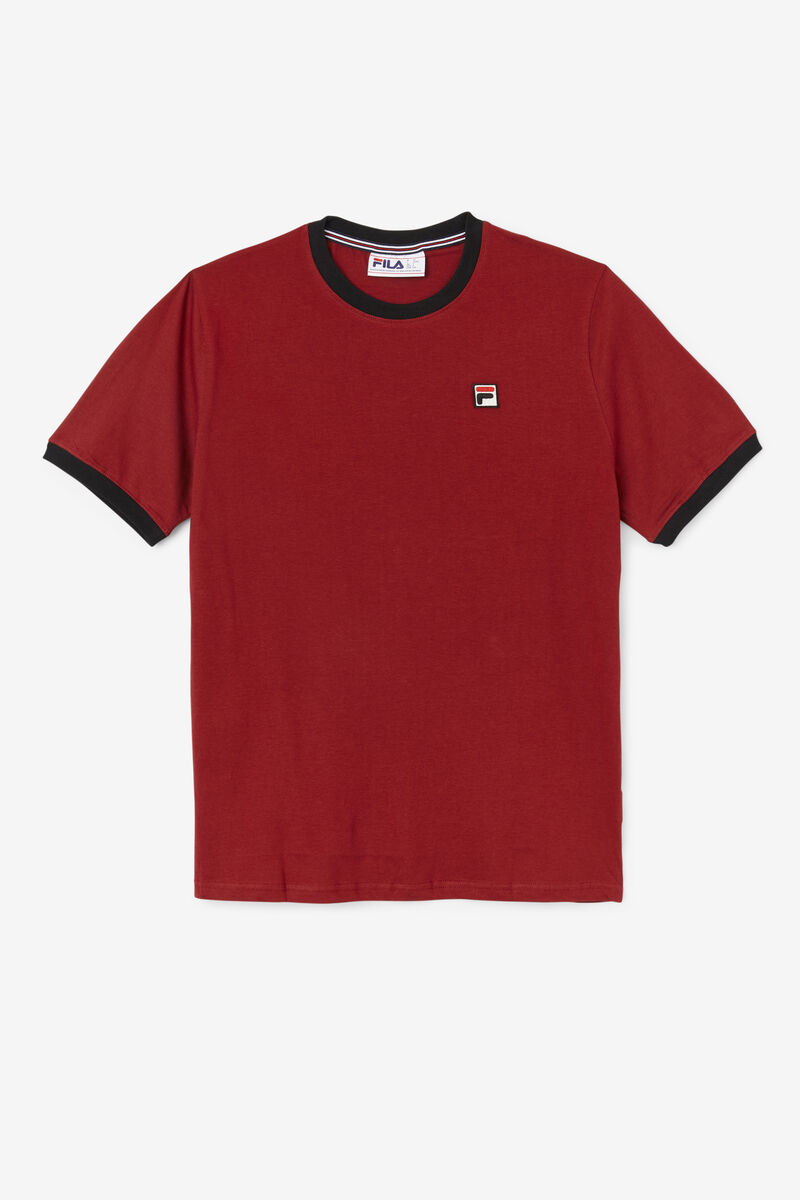 Fila Marconi Ringer T-shirt Herr Svarta | pPvOQtEZuOh