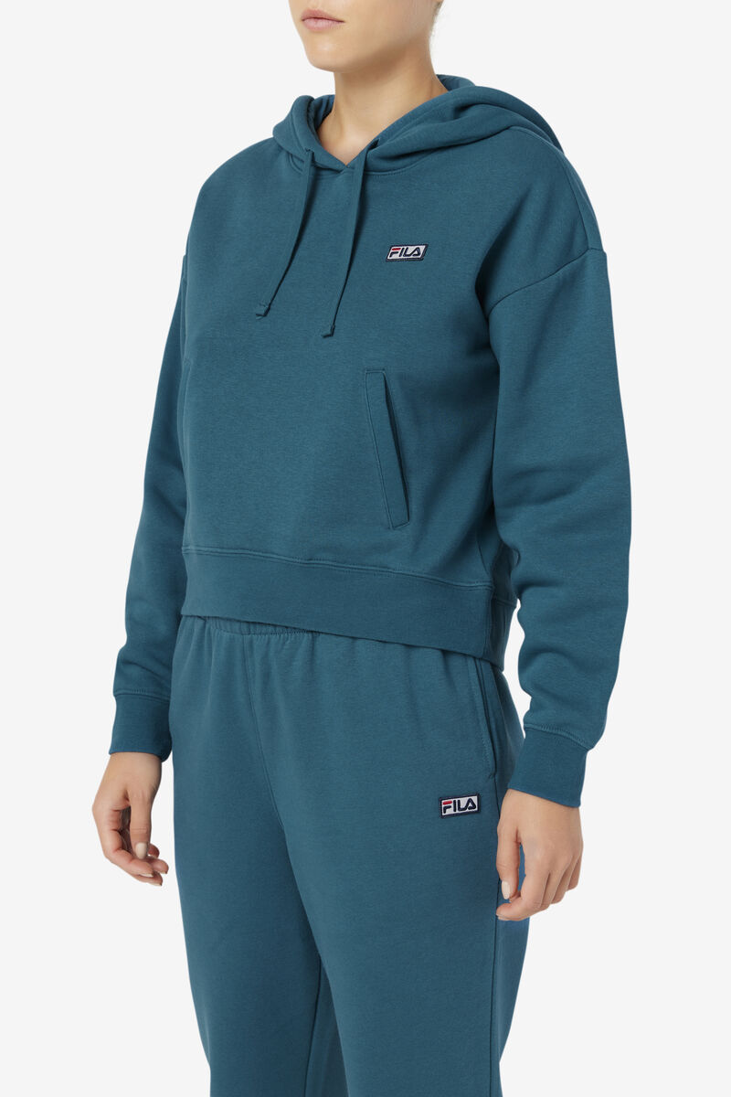 Fila Marina Hoodie Hoodie Dam Blå Korall | I6wvI8JElAE