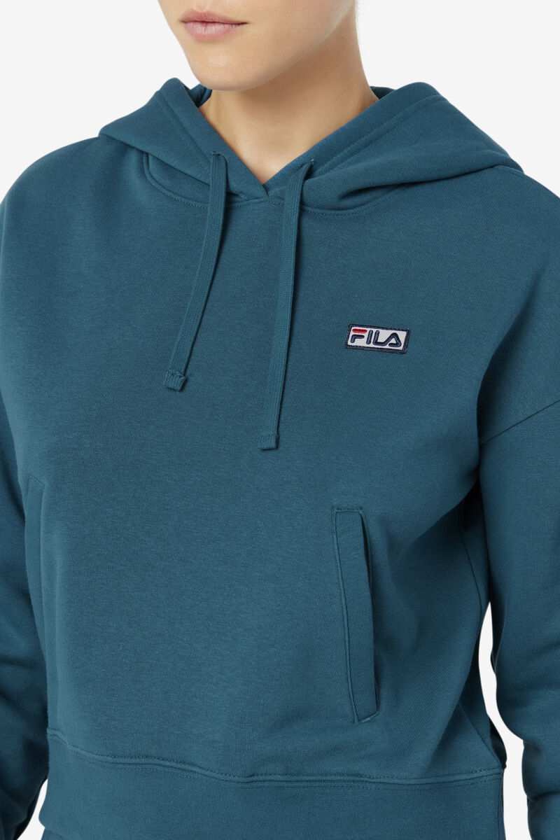 Fila Marina Hoodie Hoodie Dam Blå Korall | I6wvI8JElAE