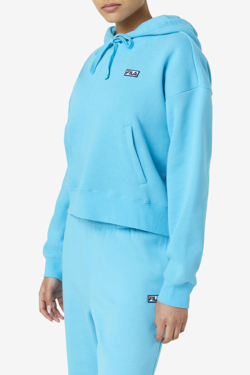 Fila Marina Hoodie Hoodie Dam Blå | dXu69Y3Kby8